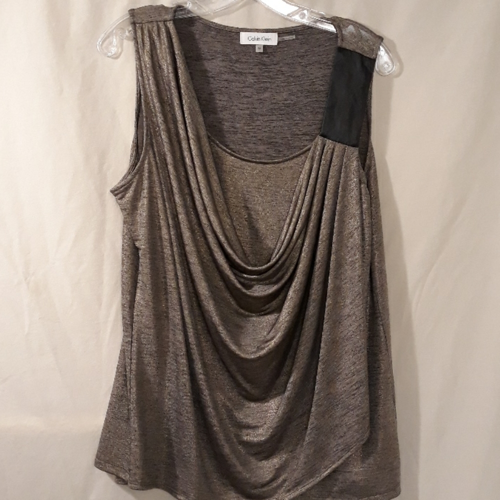 Calvin Klein sleeveless blouse